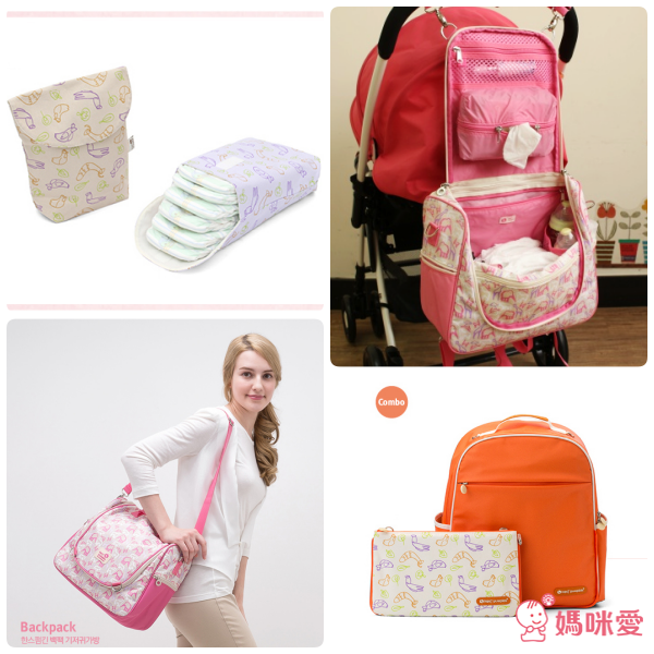 實用多way ♥ 韓國 Hans Pumpkin 媽媽包 / 尿布包