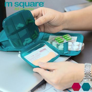 m square 旅行隨身藥盒急救包