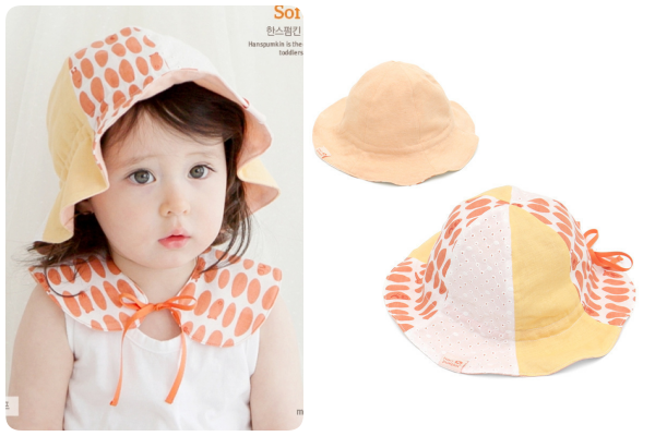 韓國 Hans Pumpkin 防曬帽