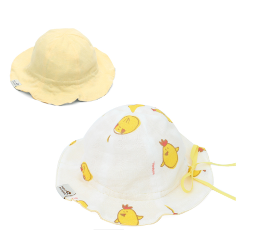 韓國 Han's Pumpkin★寶寶遮陽帽 ✖ 口水巾 