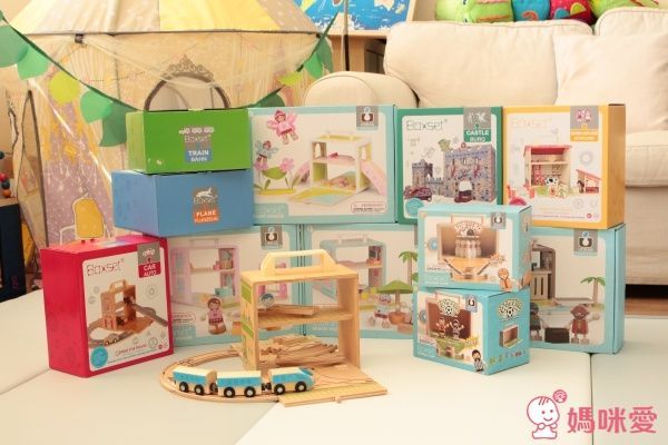 澳洲 Boxset 可攜式故事屋／玩具盒