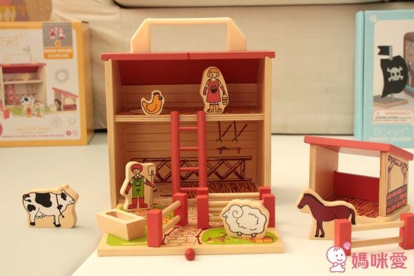 澳洲 Boxset 可攜式故事屋／玩具盒