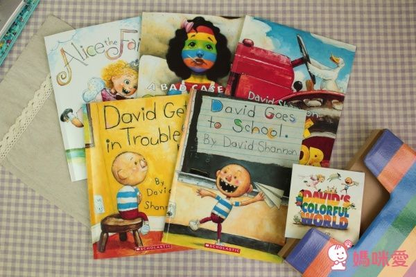 《大象家族》、《尋找威利》《大衛,不可以》經典外文繪本套書