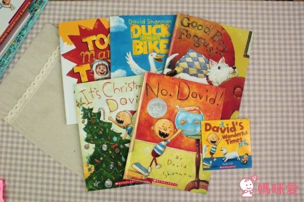 《大象家族》、《尋找威利》《大衛,不可以》經典外文繪本套書