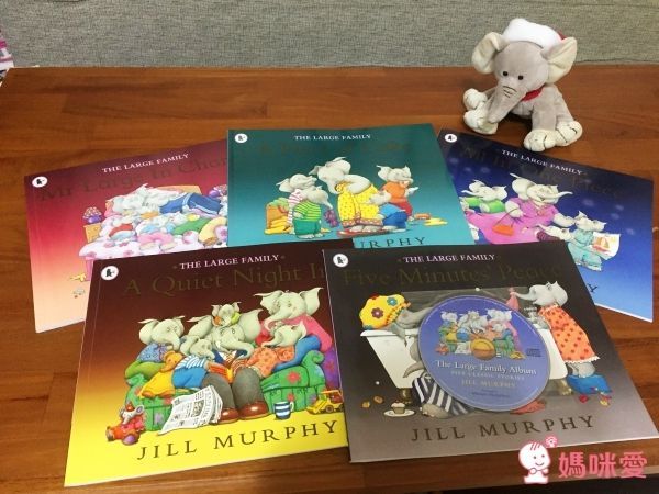《大象家族》、《尋找威利》《大衛,不可以》經典外文繪本套書