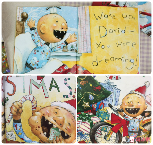 《大象家族》、《尋找威利》《大衛,不可以》經典外文繪本套書