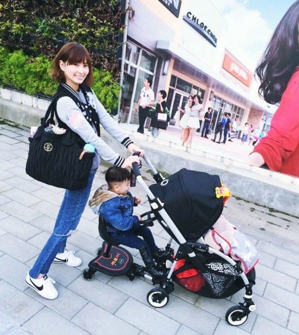 天大吉 媽媽包 兩用 側背 肩背 推車用