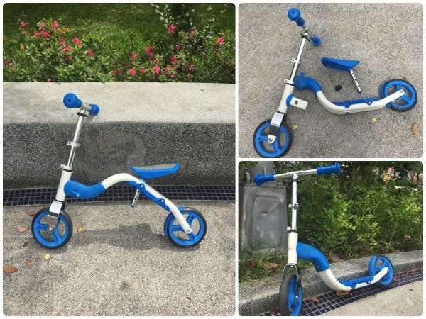 TransBike二合一滑步滑板車★台灣設計得獎