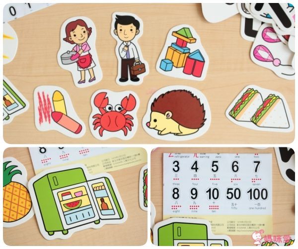 【人類智庫】低幼認知圖卡／初階拚圖養成班