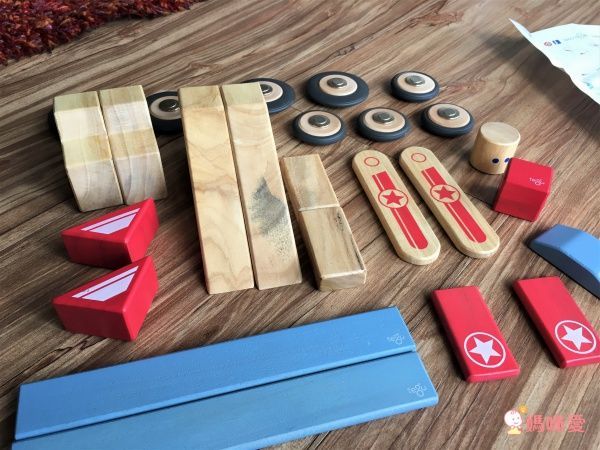 Tegu 磁性積木 - 25件特技小組-飛躍號