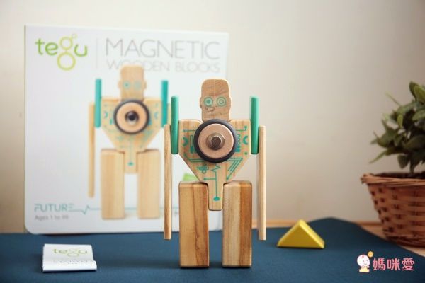 Tegu 磁性積木 - 9件未來世界-梅格勃機器人