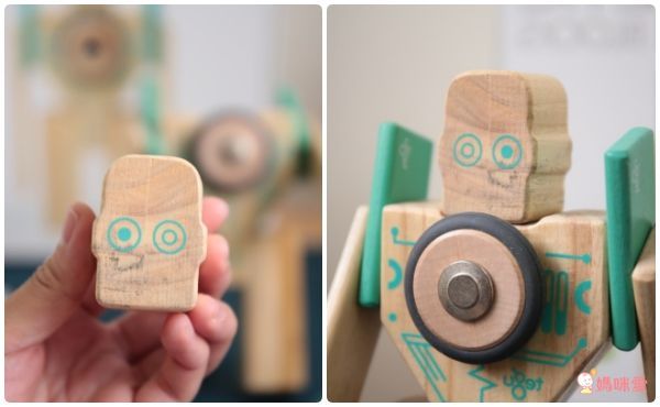 Tegu 磁性積木 - 9件未來世界-梅格勃機器人