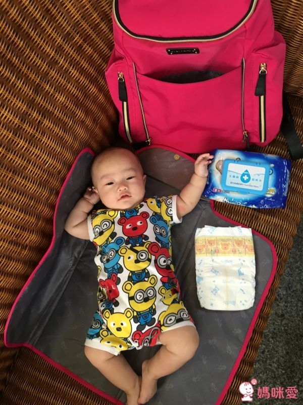 Colorland 方形開口時尚後背包