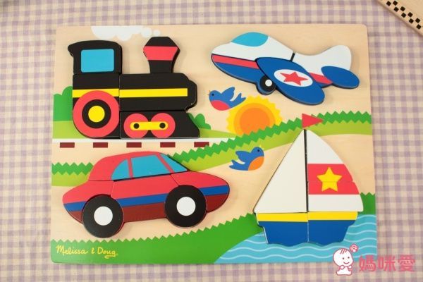 美國瑪莉莎 Melissa＆Doug 實木拼圖