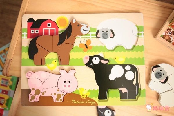 美國瑪莉莎 Melissa & Doug 聲音拼圖、地板拼圖