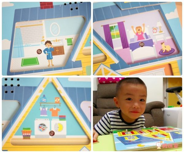 美國瑪莉莎 Melissa & Doug - MD 聲音拼圖-情境聲音-房子