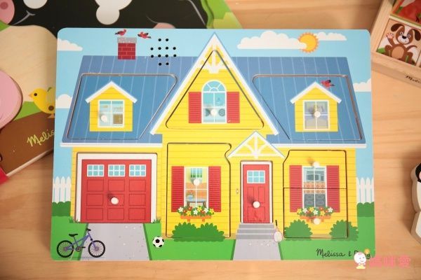 美國瑪莉莎 Melissa & Doug - MD 聲音拼圖-情境聲音-房子
