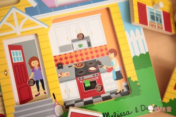 美國瑪莉莎 Melissa & Doug - MD 聲音拼圖-情境聲音-房子