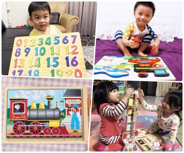 美國瑪莉莎 Melissa&Doug 實木拼圖