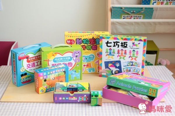 【人類智庫】可愛拼圖、立體拼圖、七巧板