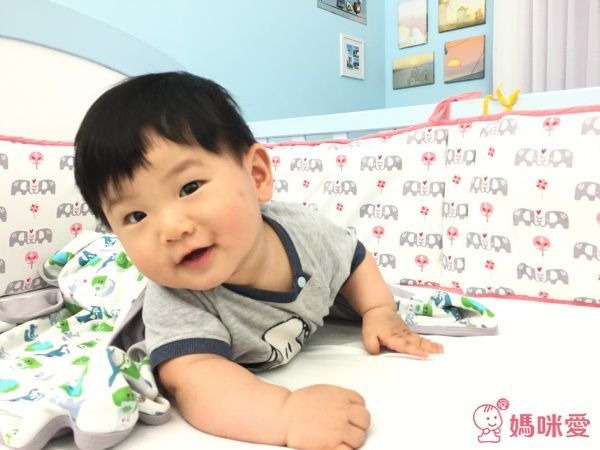 荷蘭 FRESK 有機棉嬰兒防撞半床圍