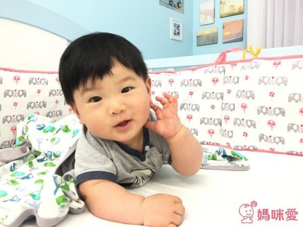 荷蘭 FRESK 有機棉嬰兒防撞半床圍