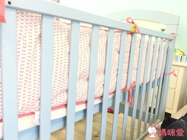 荷蘭 FRESK 有機棉嬰兒防撞半床圍