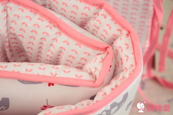 荷蘭 FRESK 有機棉嬰兒防撞半床圍