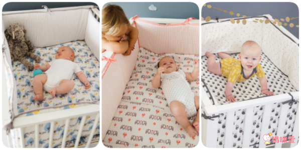 荷蘭 FREKS 有機棉嬰兒防撞半床圍