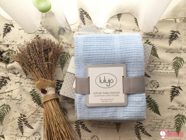 加拿大 lulujo 純棉透氣洞洞毯