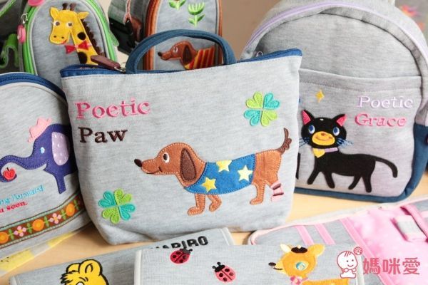 【日本 KNICK KNACK】童趣動物刺繡包 ✖ 療癒 Rody 媽媽包