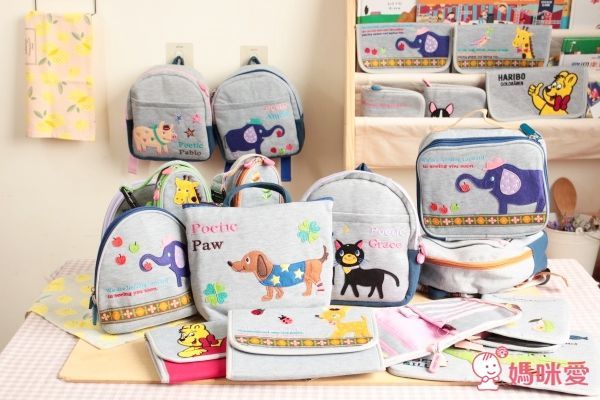 【日本 KNICK KNACK】童趣動物刺繡包 ✖ 療癒 Rody 媽媽包