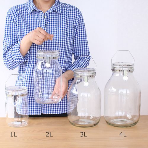 日本製 星硝cellarmate玻璃密封保存罐