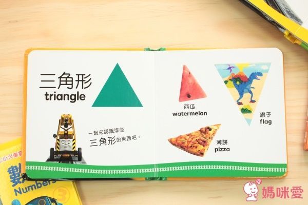 湯瑪士小火車寶寶學習書形狀系列
