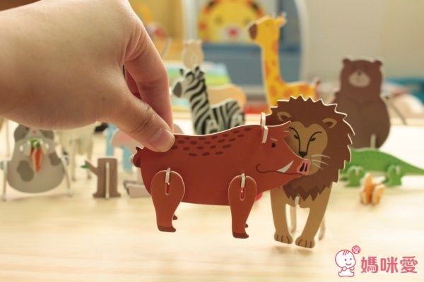 Hello！動物好朋友：立體拼圖