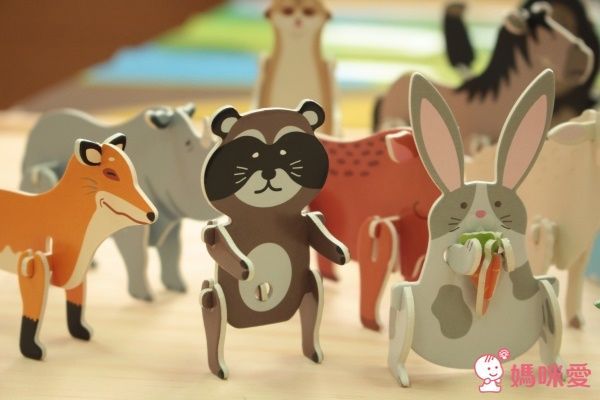 Hello！動物好朋友：立體拼圖