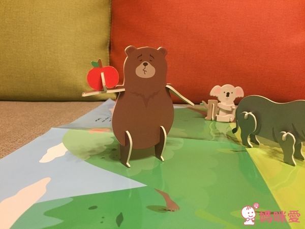 熊熊有顆紅蘋果