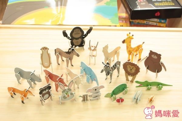 Hello！動物好朋友：立體拼圖