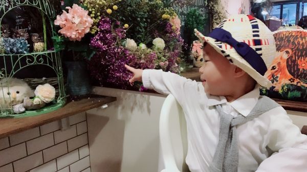 日本神戸スタイル - 格紋紳士草帽 (52cm)