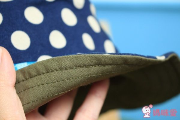 日本神戶style純棉兩面用小童漁夫帽(附帽帶)