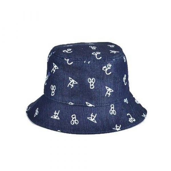 日本帽子屋 童趣英文字母漁夫潮帽
