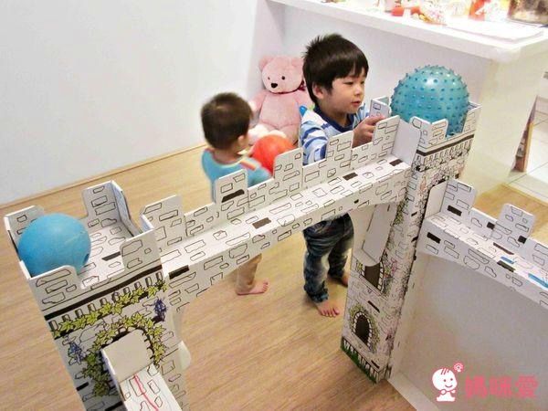 維生樹 好玩有趣 ❤ 紙箱城堡／紙箱餐車／紙模型機器人