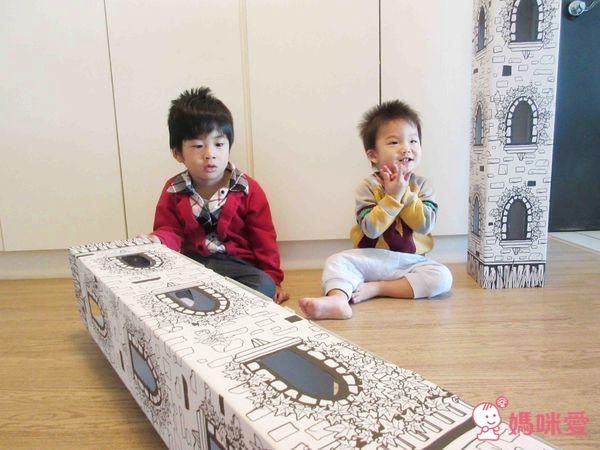 維生樹 好玩有趣 ❤ 紙箱城堡／紙箱餐車／紙模型機器人