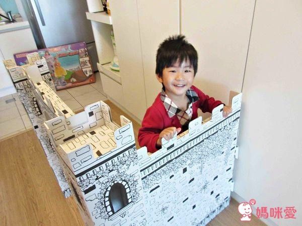 維生樹 好玩有趣 ❤ 紙箱城堡／紙箱餐車／紙模型機器人