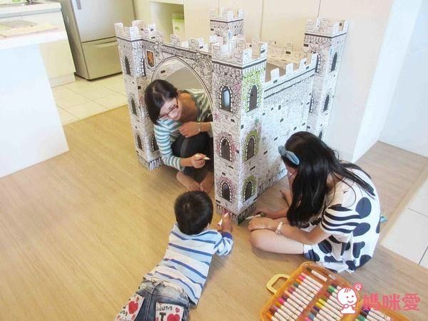 維生樹 好玩有趣 ❤ 紙箱城堡／紙箱餐車／紙模型機器人