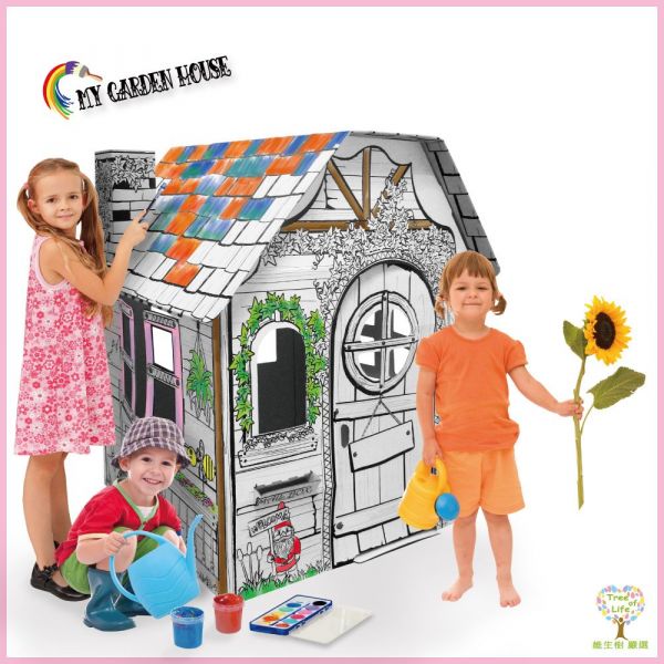 維生樹 好玩有趣 ❤ 紙箱城堡／紙箱餐車／紙模型機器人