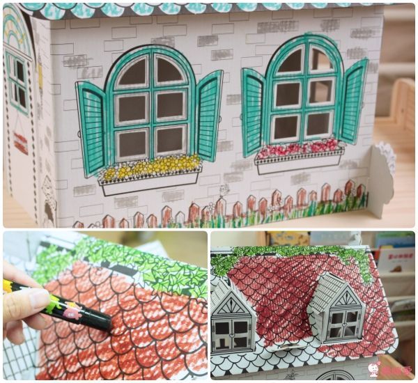 維生樹 好玩有趣 ❤ 紙箱城堡／紙箱餐車／紙模型機器人