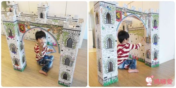 維生樹 好玩有趣 ❤ 紙箱城堡／紙箱餐車／紙模型機器人