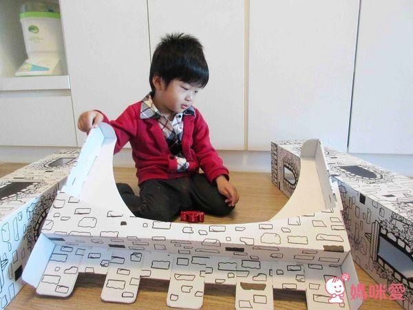 維生樹 好玩有趣 ❤ 紙箱城堡／紙箱餐車／紙模型機器人