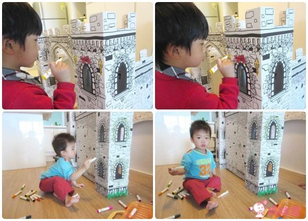 維生樹 好玩有趣 ❤ 紙箱城堡／紙箱餐車／紙模型機器人